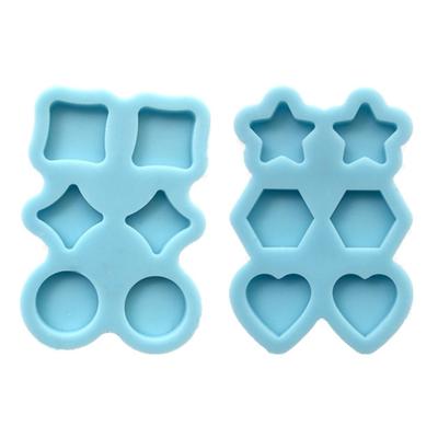 Серьги-подвески ручной работы DIY, силиконовая форма, многокомбинационные серьги-пусеты с бриллиантами, форма для эпоксидной смолы с кристаллами