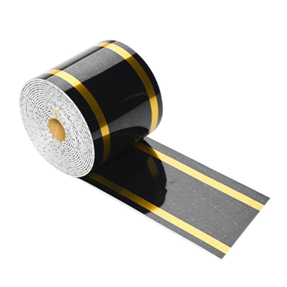 Вспененная самоклеящаяся плинтус Самоклеящийся дизайн Материал ПВХ Водонепроницаемый плинтус Мраморный узор