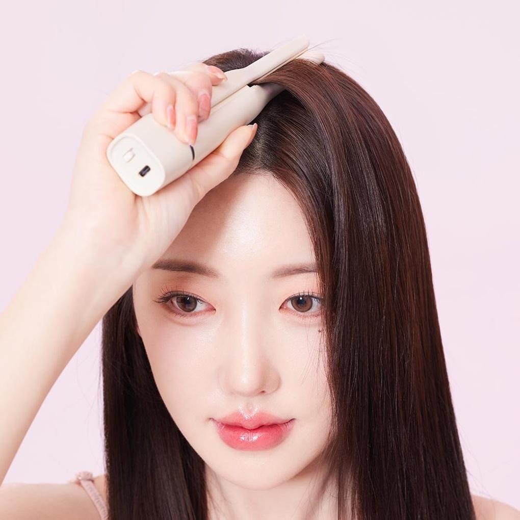 Oha Wireless Root Volume Curler 5000 Mini Forehead Curler Thin Hair Curler