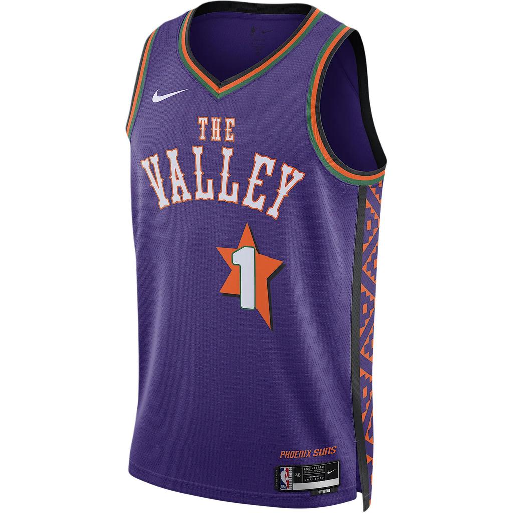 Nike Devin Booker Phoenix Suns 2024/25 City Edition Men's Nike Dri FIT Nba Swingman Jersey FQ4356-504