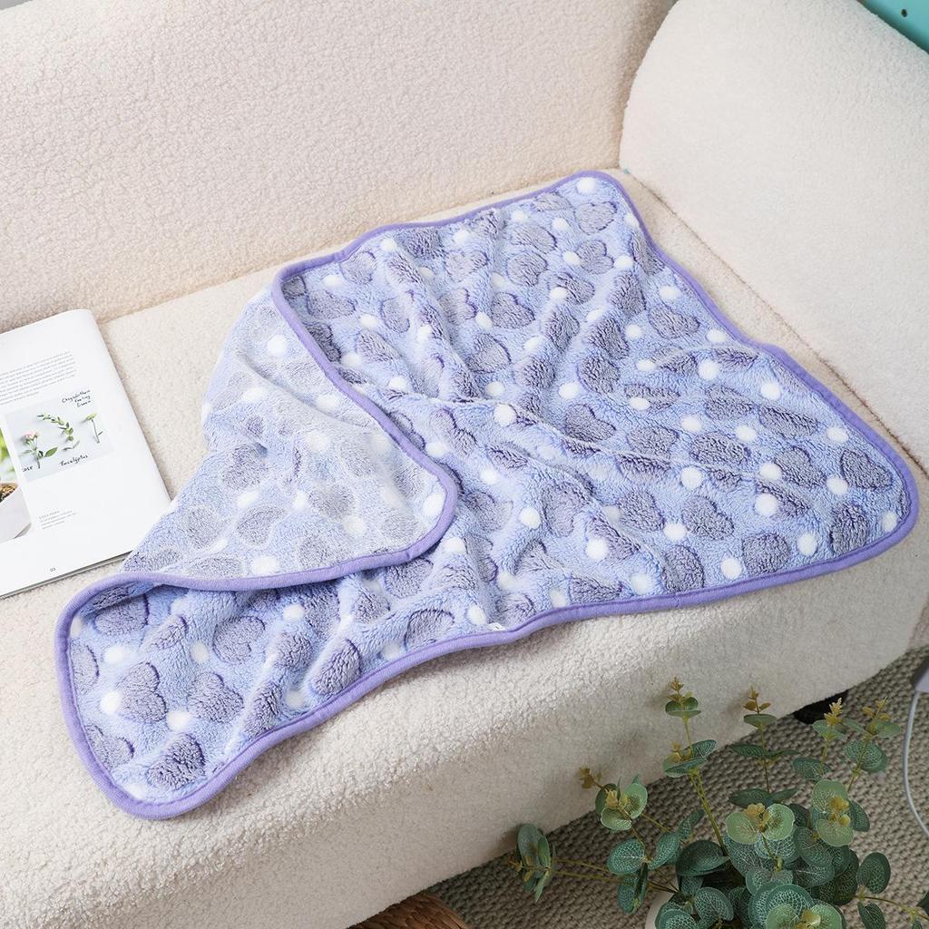 Коврики и одеяла для домашних животных: Толстый коралловый флис для собак и кошек