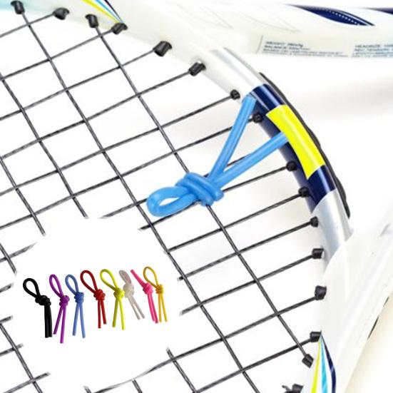 5 шт. Демпфер для теннисной ракетки Гибкий Эластичный Яркий Цвет Мягкий Многоразовый Снижает Вибрацию Портативный Демпфер для Теннисной Ракетки Вибрация Струны