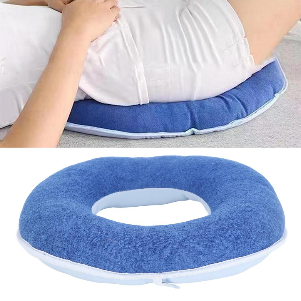 Подушка на сиденье для уменьшения боли в копчике, эргономичная, в форме пончика, подушка для стула при геморрое, послеоперационная