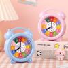 Early Education Children Desktop Clock Silent Table Alarm Clock  Bedroom Bedside