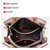 New Women's Handbag Light Luxury Embroidered Cowhide Bag Fashionable Versatile Commuter Bag