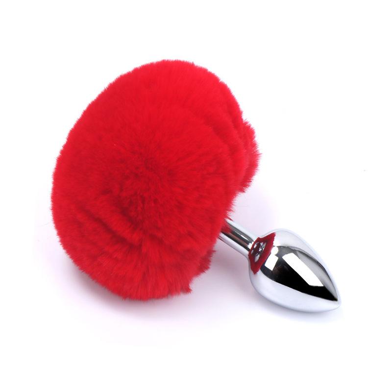 1Pc BDSM Rabbit Fox Dog Tail Anal Plug Animal Tail Butt Plug Role-playing Sex Games Sex Products Men Women Couple Adult Sex Toys