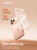 Joyroom Magnetic Case For 17 Pro Max Case Anti Yellow Transparent Cover For 17 Pro Max Wireless Charger Thin Cover
