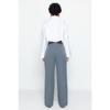 Black Wide Leg Woven Trousers Twoaw21pl0076