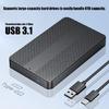 Корпус 2,5 дюйма USB 3.0 USB 3.1 для SSD и HDD, безвинтовой, корпус из АБС-пластика с вентиляционными отверстиями