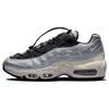 Air Max 95 Быстрая шнуровка - Металлик Серебристый Женские кроссовки Алебастровый Черный FD0798-001