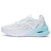 Кроссовки женские Li Ning Running Shock Absorbing Reflective Rebound Low Top Sneakers White Blue ARSR036-3