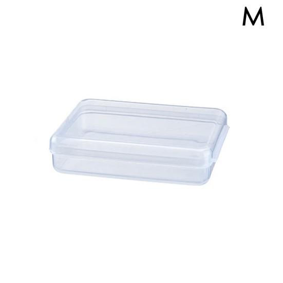 Portable Travel Dustproof Face Cover Plastic Storage Container Box Carry Case