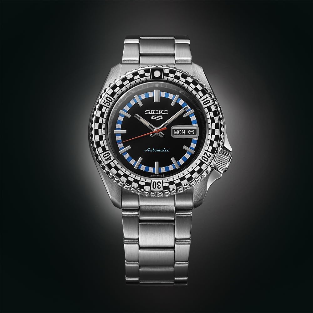 Seiko 5 Sports Коллекция Ретро-цветов Специальное Издание Спортивный Стиль Мужские Часы SBSA245
