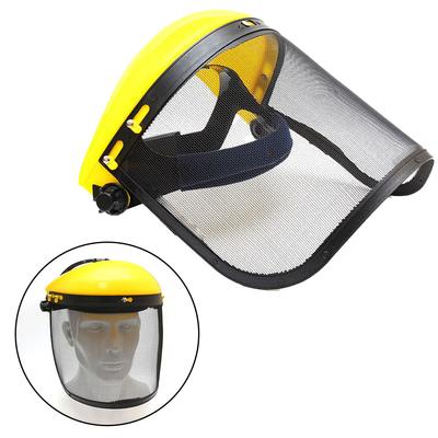 Многофункциональный садовый триммер для травы, защитный шлем, шляпа с сетчатой ​​защитной маской на все лицо для кустореза, защита лесного хозяйства