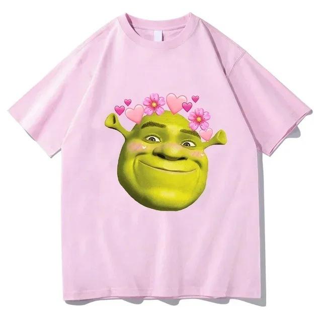 Shrek T Shirt Women Korean Clothes Graphic Vintage Psychedelic T Shirt Classic University Women Psychedelic Vintage Graphic