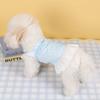 Exquisite Lace Cat Skirt Soft Dog Princess Dress Simple Bow Print Dog Dress  Pet Clothes