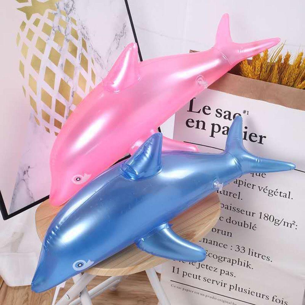 Mattresse PVC Dolphin Blow Toy Beach Swimming Rings Water Toys Inflatable Dolphin Inflatable Toys