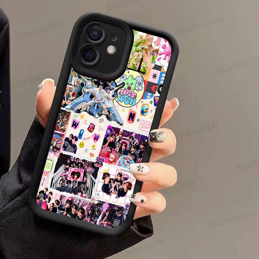 Band N-NCT MUSIC For IPhone 17 Pro Max 16 15 14 13 12 11 Plus Black Soft Phone Cover