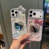 Чехол-зеркало для телефона в форме ракушки с кошкой для Apple 17 Pro Max, iPhone 15/14