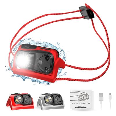 TeamOneDay Мини-светодиодный Фонарь на голову, Разработанный для Hakone Ekiden, с USB и Идеально подходит для улицы 220 Идеальный Подарок для Бегунов, Перезаряжаемый, Легкий, Водонепроницаемый,