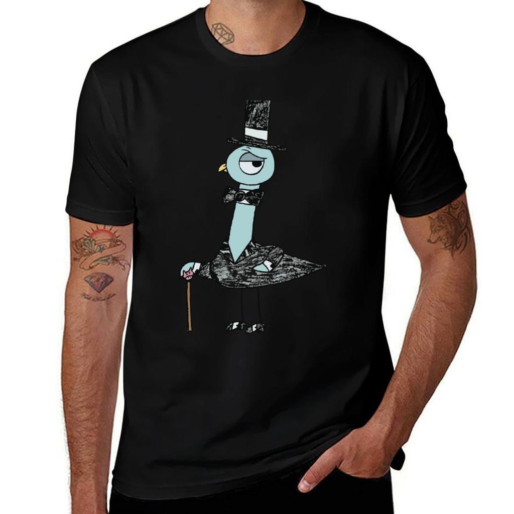 Dont Let The Pigeon Drive The Bus Tshirt Retro Graphic Print Tshirt