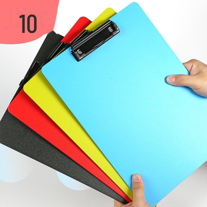 Толстый испанский А4 металлический зажим фанера жесткий пластиковый блокнот для письма