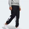 Adidas Originals Big Trefoil Track Pants Men Black Knitted Sweatpants Men's Black (Unisex) Knitted Sweatpants FM9896