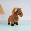 1 Piece Stuffed Animal Super Realistic Electric Pony Toy Simulated Horse Plush Doll Classic Birthday Gift For Children