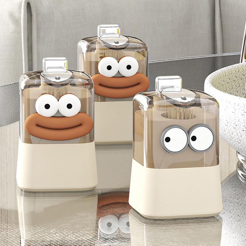 Креативная коробка для хранения зубочисток, автоматическая всплывающая коробка для зубочисток, домашняя гостиная, столовая, держатель для зубочисток нажимного типа