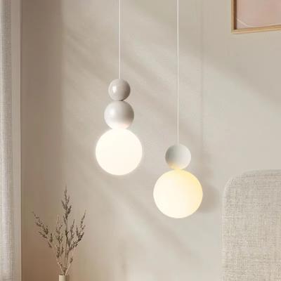 Nordic LED Подвесной светильник Декор Подвесной светильник Для Спальни Прикроватная тумбочка Гостиная Бар Столовая Внутренний домашний декор Светильник