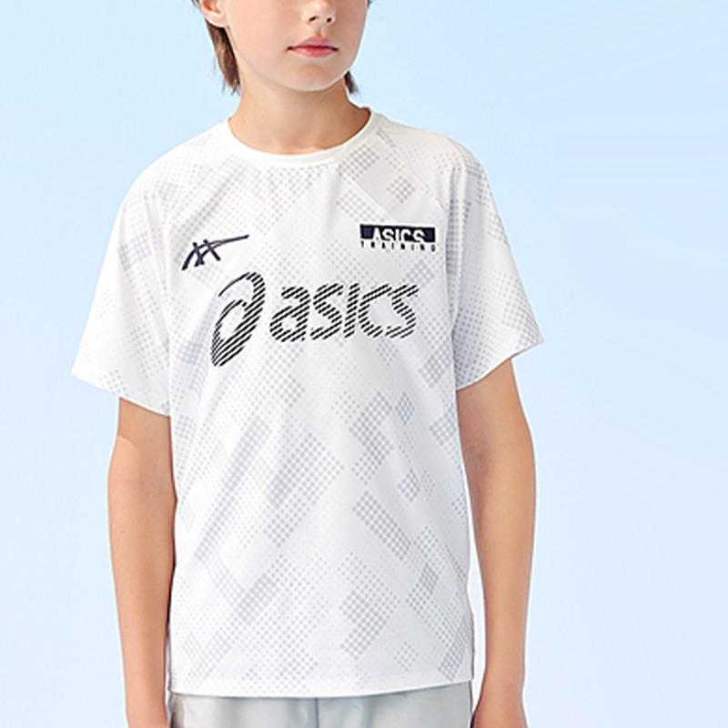 T-Shirt Asics Sports Performance T Shirt 0001 Raw White Children Aged 3 7 Years Old