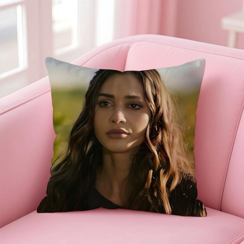 RRaven Reyes Pillow TV Character Peripheral Cushion Cover Pillow Case Soft Friendly Fabric  Concealed Zipper