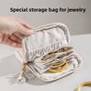 Портативная многослойная шкатулка для хранения ювелирных изделий большой вместимости, сумка для хранения коллекционных браслетов, ожерелий и колец