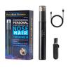 Rechargeable Ear and Nose Hair Trimmer Clipper Painless Eyebrow & Facial Hair Trimmer for Men Women, Dual Edge Blades for Easy Cleansing Black