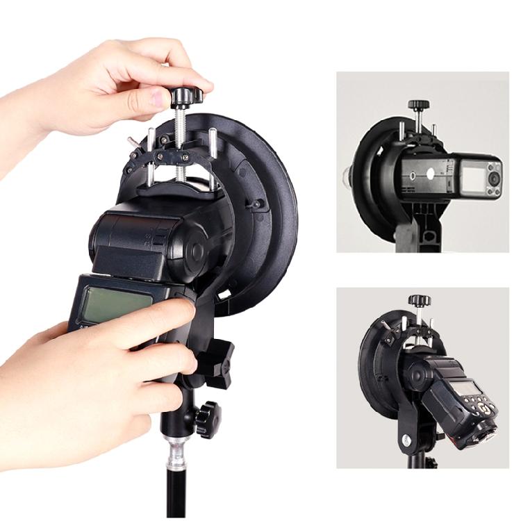 Кронштейн-адаптер для Speedlite, крепление для вспышки, софтбокса, тубусов, рукоятка-стойка типа S