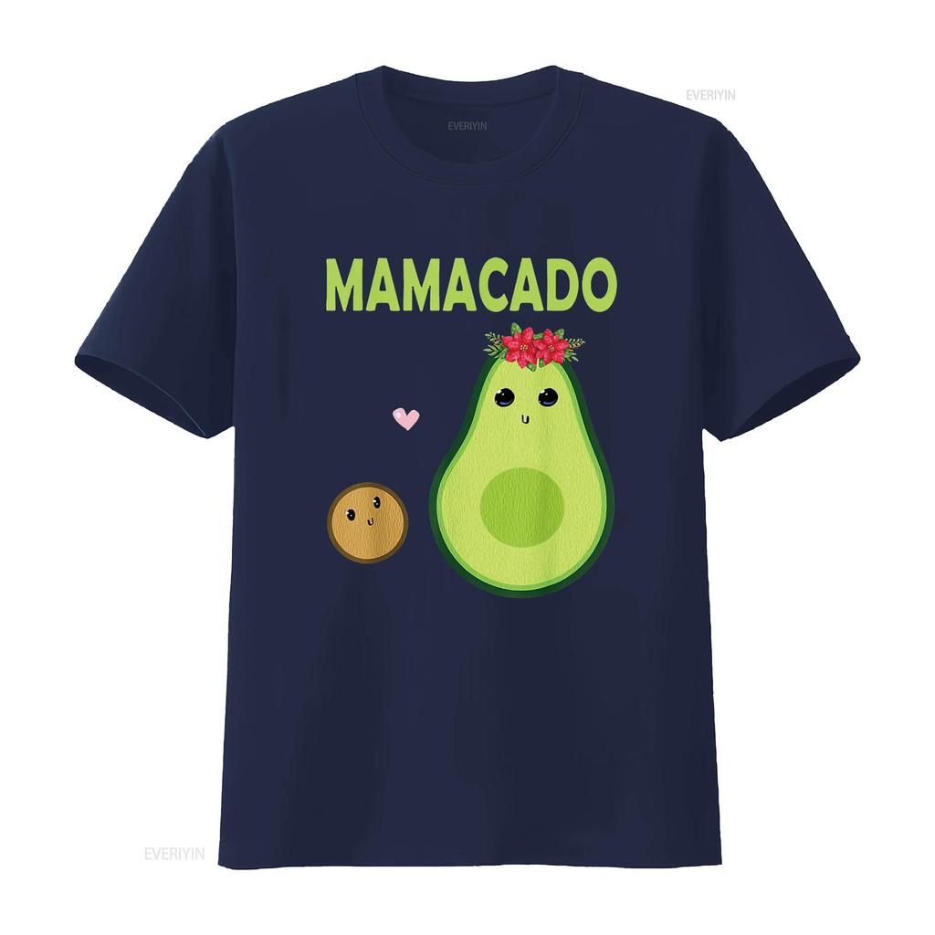Женская Футболка Mamacado Милый Авокадо Мама Кавайи Беременная Мама Малыш Женская винтажная Стиранная Мягкая с принтом Стильная Унисекс Удобная