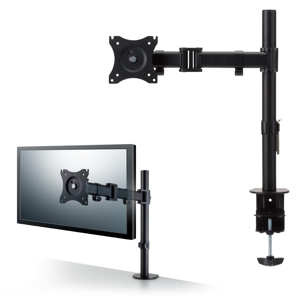 ELECOM PC Monitor Rotating Display Load Black Arm, Arm, Long, Capacity 8.0kg, DPA-SL01BK