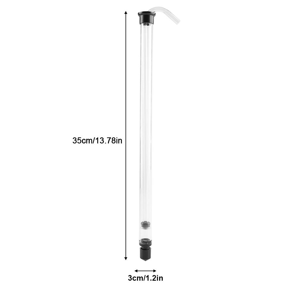 Auto Siphon Racking Cane Wine Transfer Filler Kit for Beer Wine Bucket Carboy Bottle with Tubing Plastic 5