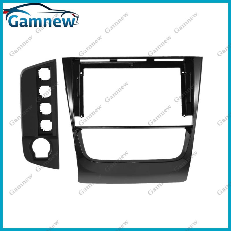 9 Inch Car Radio Fascia Frame Adapter Android Stereo Dashboard Kit Plate For Volkswagen VW Golf MK6 Voyage Saveiro 2008-2016