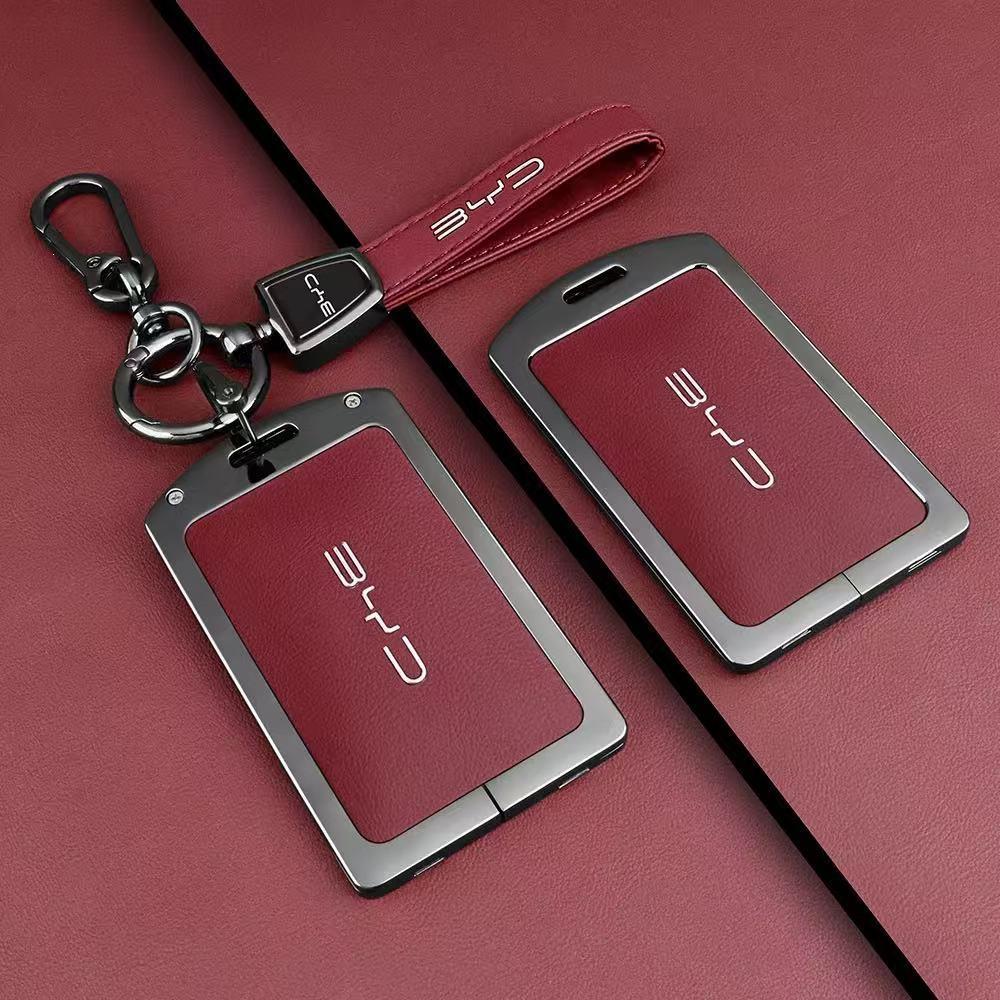 Чехол для ключа автомобиля BYD для моделей с NFC: Цинь, Морской лев, Сун, Макс, Ультра, Тан, Юань