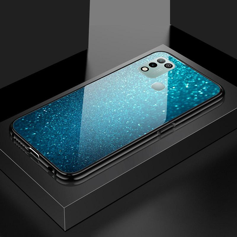Для Honor X8 X9 X9a P20 P30 P40 P50 Pro P40 Lite Infinix Hot 12i 40i Smart 8 Pro Vivo V23e V25e Fashion Aurora Galaxy Space Starry закаленное стекло