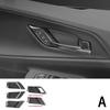 Для Toyota PRIUS 60 Series 2023 2024 Внутренняя дверная панель, защитная крышка внутренней ручки, внутренние молдинги, наклейка в стиле авто