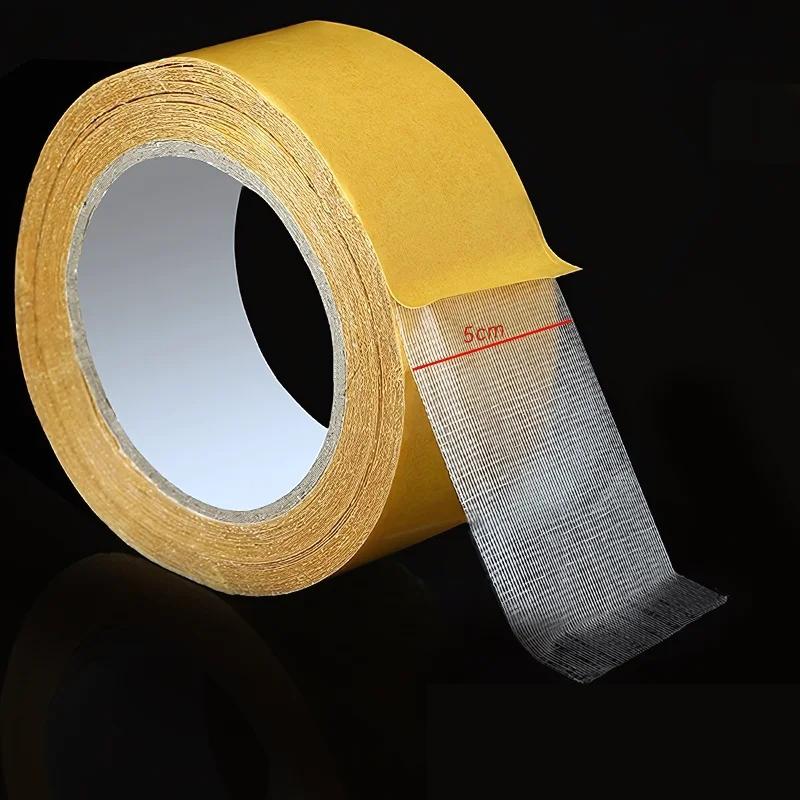 Cloth Based Double-sided Tape High Viscosity No Trace Free Carpet Tape Strong Adhesive Non-slip Tape Home Kitchen Supplies