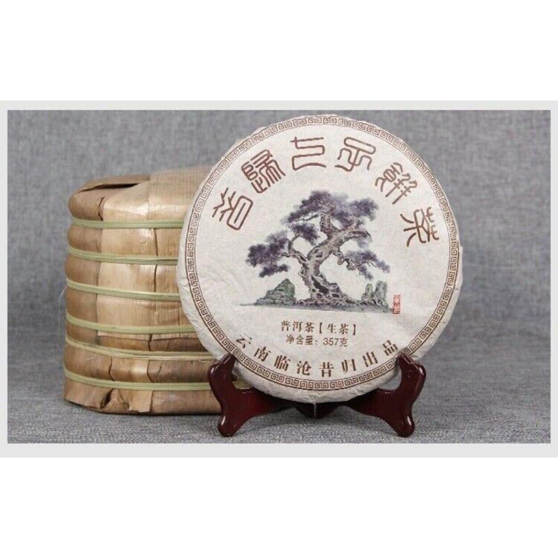 Органический сырой чай пуэр Xigui Натуральный сырой пуэр чай для похудения 357g/12.59oz