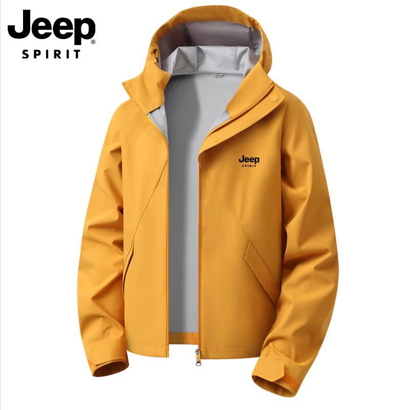 Jeep Мужская демисезонная куртка-ветровка для активного отдыха