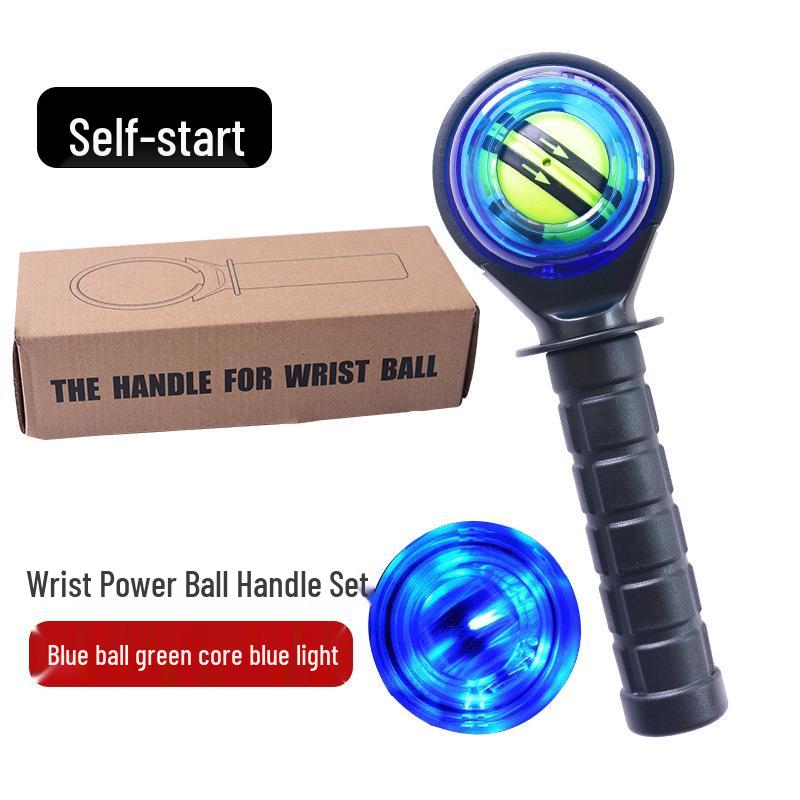 Кистевой силовой шар с ручкой - Тренажер для силы хвата для кисти и руки