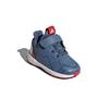 Adidas Rapida Run Avengers Casual Comfortable Breathable Low-Top Walking Shoes Baby Shoes Blue Red AH2652