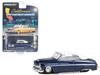 Greenlight Масштаб 1/64 Mercury Eight Кабриолет с укороченной крышей 1950 Синий Лоурайдер Greenlight Лоурайдеры Mercury Eight Металлическая модель автомобиля [Параллельный импорт]