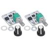 2Pcs LED Dimmer Switch Stepless Adjustment Constant Voltage Controller Module DC 6?24V