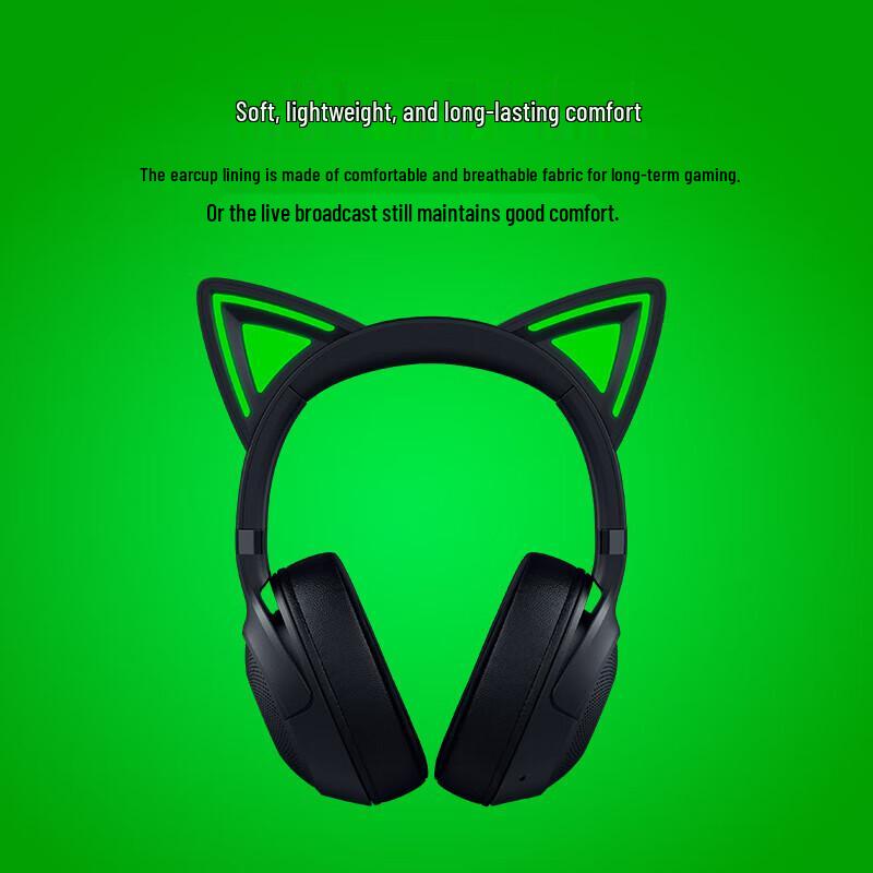 Razer Kraken Kitty V2 Bluetooth Wireless Gaming Headset